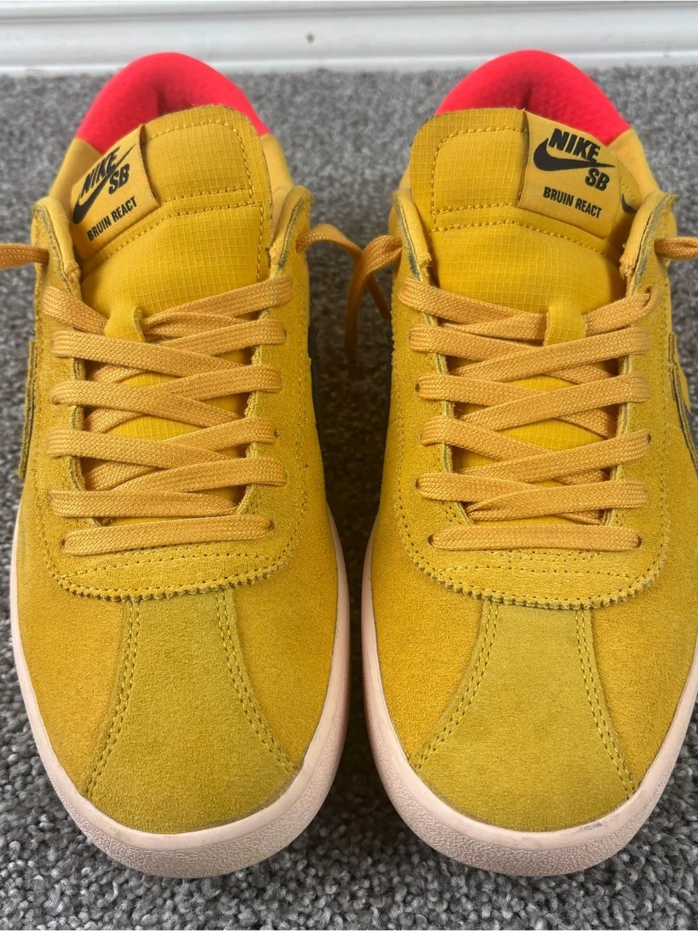 Nike SB Bruin React Pollen/Black-Pale Coral CV5980 700 Men’s 10